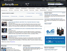 Tablet Screenshot of goforsyth.com